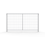 Mobile fence | 'Profi P' | with hooks and eyes